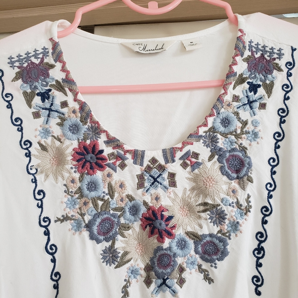 Caffe Marrahesh Summer Rayon Blouse!